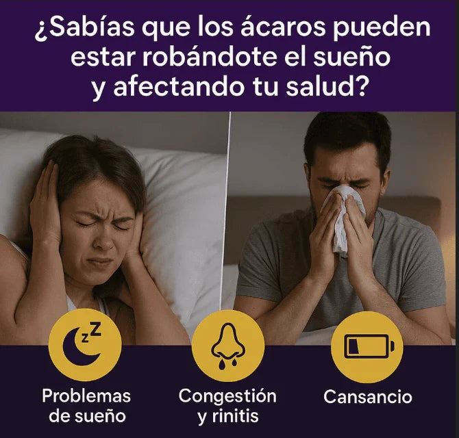 SPRAY ANTIACAROS 🚫 Elimina los ácaros y disfruta un descanso profundo desde el primer día🛏️